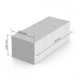 Газобетон UDK_SB 400 600х200х250