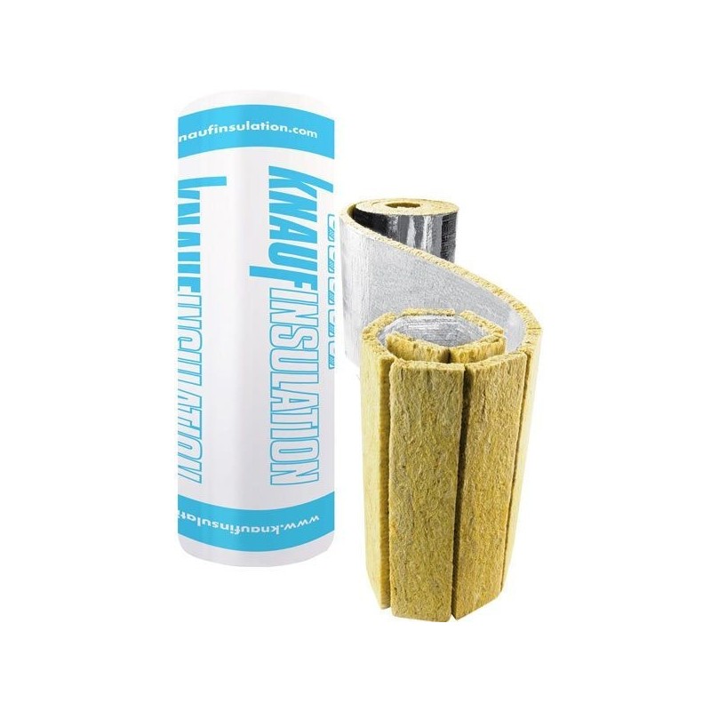 Утеплитель |Минераловатный утеплитель KNAUF INSULATION LMF AluR 50*5000*1000(5m2)
