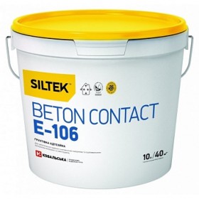 Грунтовка Siltek Beton-contact Е-106 адгезійна, 10л